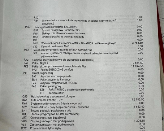 Mercedes-Benz Klasa G cena 980000 przebieg: 11000, rok produkcji 2022 z Kraków małe 232